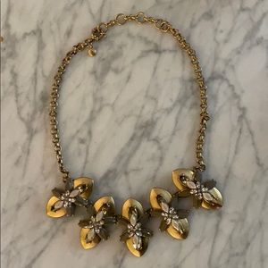J. Crew Gold Statement Necklace